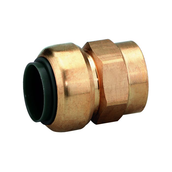 Gerader Steckanschluss D18-3/4 IG, AIRnet, 2813211980 Fitting oder Bauteil für Druckluftrohrleitung als Stecksystem